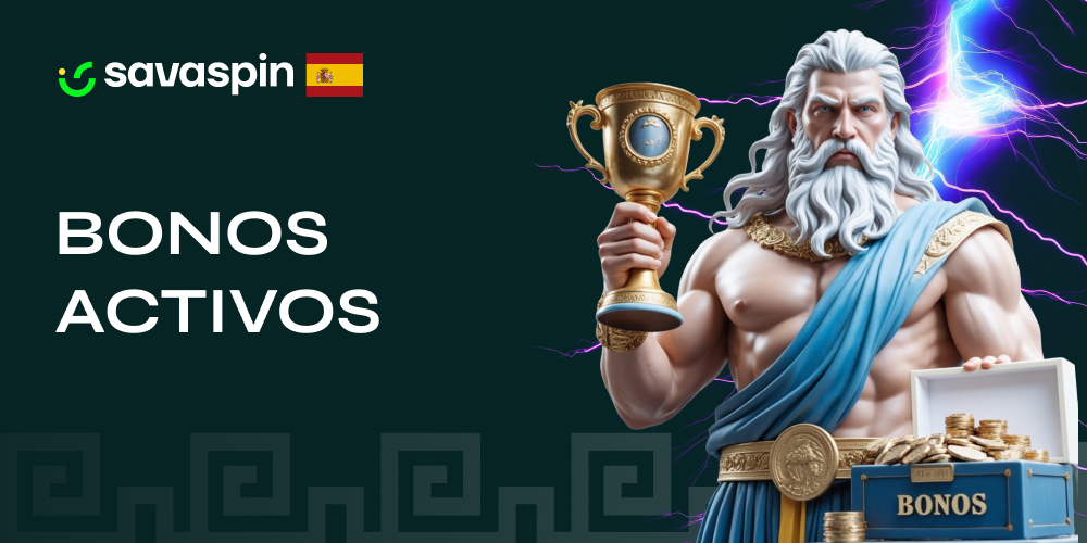 Listado de bonos y promociones activas en Savaspin