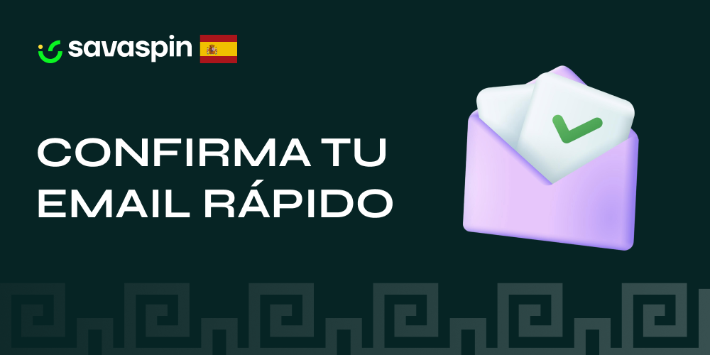 Mensaje de confirmación de correo electrónico en bandeja de entrada