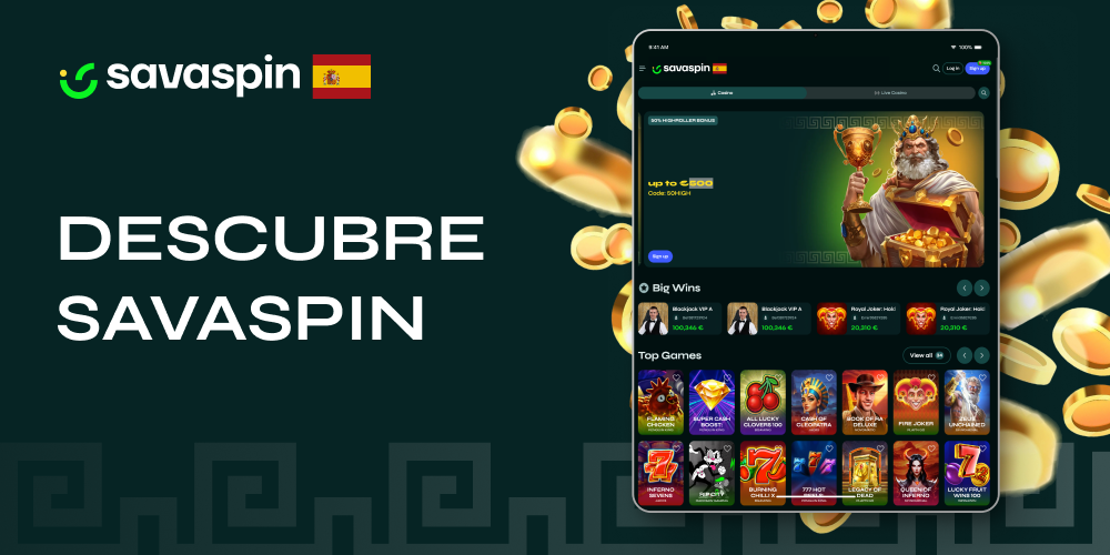 Descubre Savaspin Casino Online