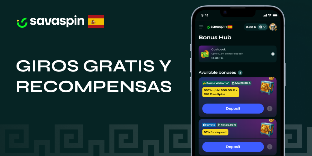 Símbolos de tragamonedas con texto de giros gratis y recompensas en Savaspin