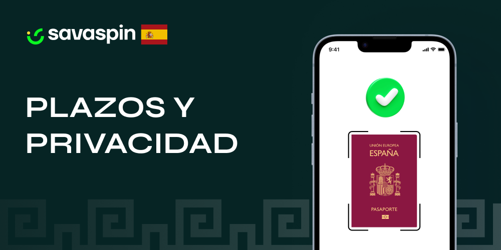 Reloj y escudo simbolizando tiempos de verificación y protección de datos